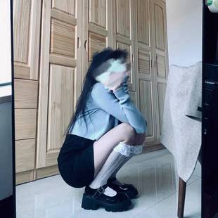 Jennie同款厚底玛丽珍小皮鞋女高跟jk制服鞋子配裙子的鞋英伦增高