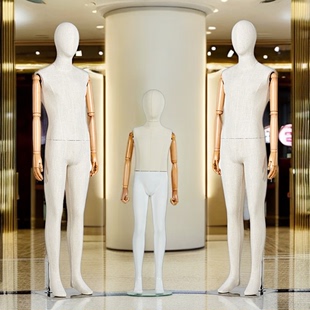 男女士服装店橱窗模特展示衣架全半身假人偶人体人台模型道具定制