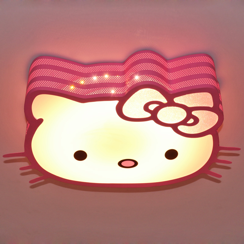 Children's Room Bedroom Ceiling Cartoon led Lighting hellokitty Hello Kitty girl Princess Room lamps and lanternsin the Decoration main material , Lamps , Ceiling category - from Buy2taobao.com to provide professional Taobao agent buy service