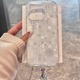 适用iphone16手机壳新款苹果15Pro全包防摔14plus带链条ip13百福图16promax女款新中式x高级感xs镭射xr保护套