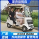 小巴士方向盘四轮电动车老年人代步车带棚接送孩子用车景区观光车