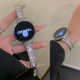 适用华为GT5表带watch 4/3pro/4pro满钻锆石铜表带FIT4/3表带GT4/GT3轻奢时尚小众设计款荣耀magic手环10/9