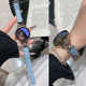 适用华为GT5 pro表带GT4/gt5荔枝纹牛皮表带gt3/2女款腕带watch 4/3高级感真皮表带荣耀magic