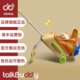 叨叨奶爸趣玩艺术家涂鸦可坐骑行talkbuddy旅行箱溜娃推车二合一