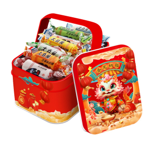 大白兔奶糖礼盒12种混合口味团购大人六一圣诞节糖果零食置办送礼