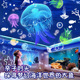 星空投影灯八音盒音乐投影仪星空灯投影仪儿童卧室梦幻旋转满天星