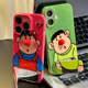 情侣红鼻子胖虎新款适用苹果16Pro手机壳iPhone14max小米15华为mate70pura80k60荣耀300vivox100nova13findx8