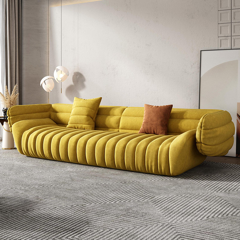 羽绒科技布云朵沙发户型小网红双人布艺baxter三人位直排现代简约