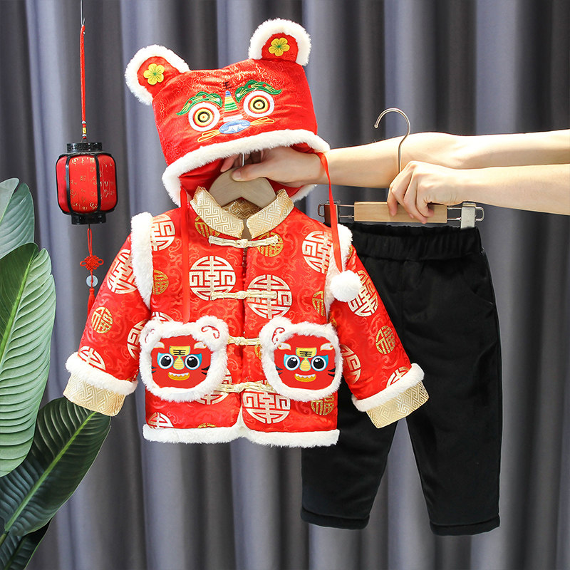 男童唐装冬季加厚-特价促销-优惠券领取-价格|多少钱|什么牌子好-35优