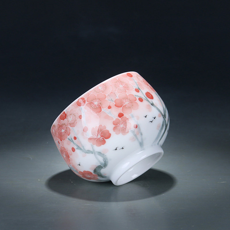 中国陶瓷艺术大师 醴泉窑艺创办人 黄小玲作品 颂红