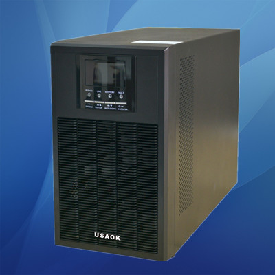 UPS不间断电源C10KS主机 USAOK UPS电源10KVA 8000W外接电池稳压