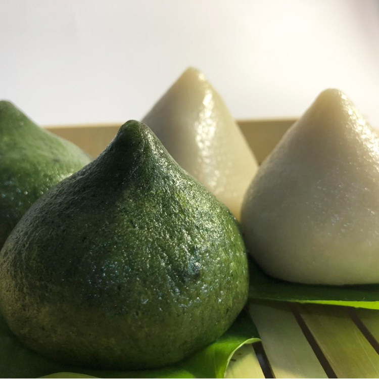 禧相迎 正宗无锡宜兴特产 绿苎头青团 绿榆头绿团子 豆沙芝麻花生