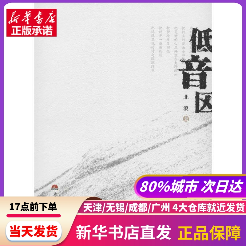 低音区 北浪 西南交通大学出版社 新华书店正版书籍