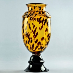 简约美式玻璃花瓶摆件 桌面家居工艺品装饰品 经典简美插花花器