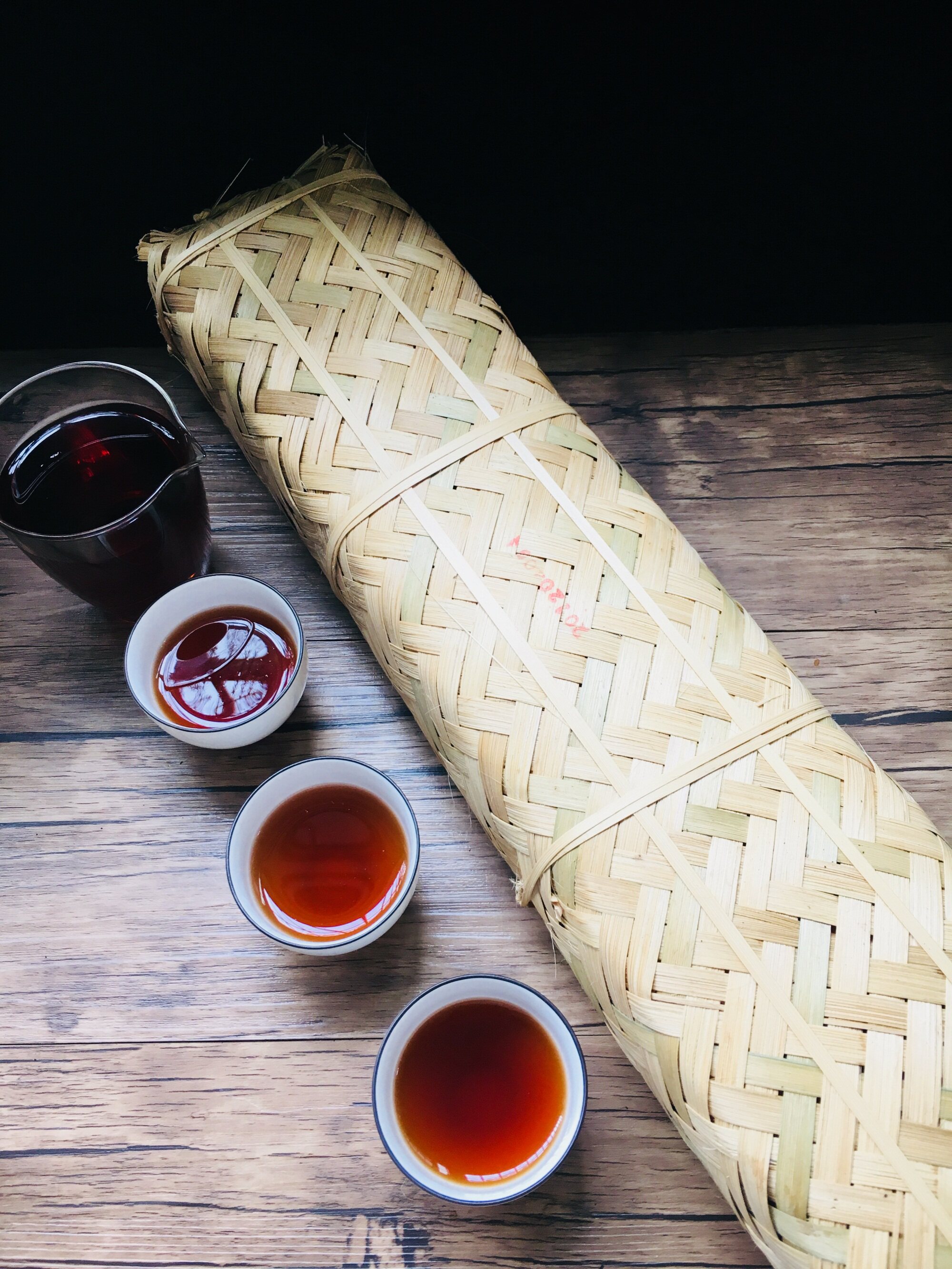 黑茶四川雅州恒泰2012年金花藏茶一级2kg竹条传统手工茯砖茶糯香