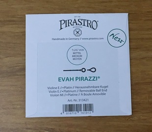 2018年新款 绿美人小提琴白金E弦 1弦 Evah Pirazzi Platinum  E