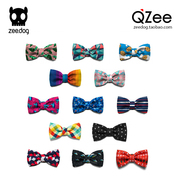 QZee American Zeedog pet bow tie cat dog collar bow small, medium and large dog corgi beautiful short