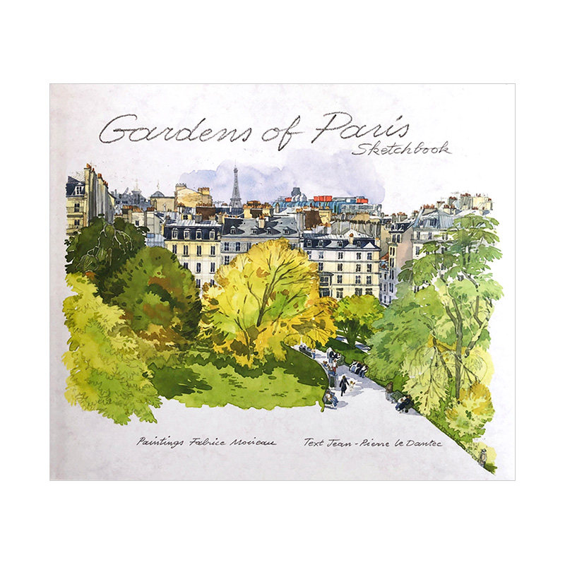of paris sketchbook 英文原版进口图书艺术画册水彩画  价格: 210