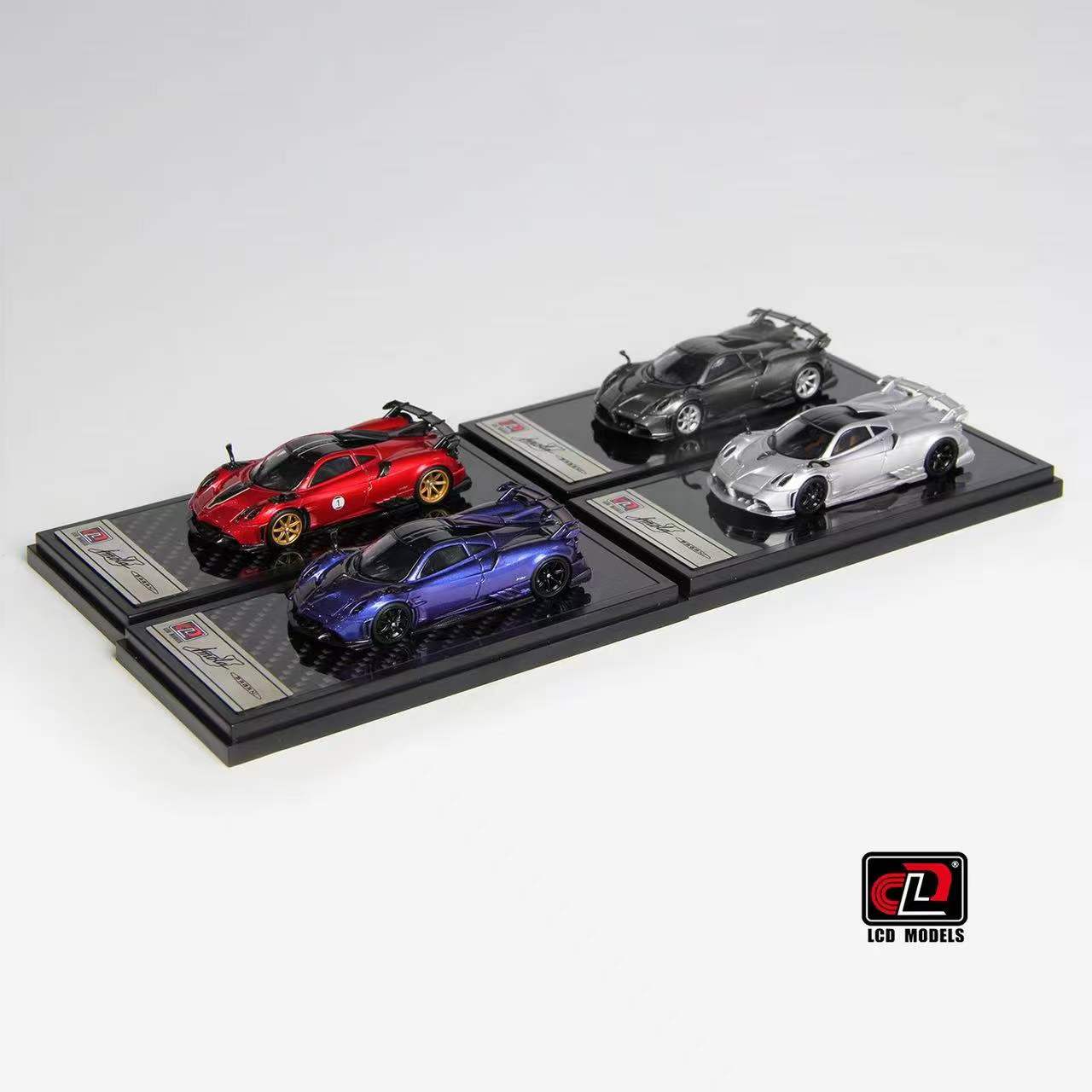 沙沙汽车模型LCD 1:64 Pagani Imola 帕加尼伊莫拉合金收藏品摆件