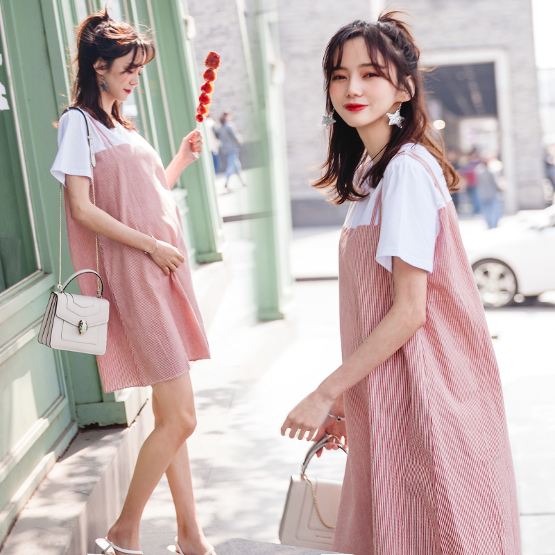 孕婦春裝連衣裙春款夏裝2019潮辣媽夏新款夏天裙子小個子時尚套裝在類目 孕婦裝/孕產婦用品/營養, 孕婦裝, 連衣裙中 - 來自Buy2taobao.com提供專業的淘寶代購服務