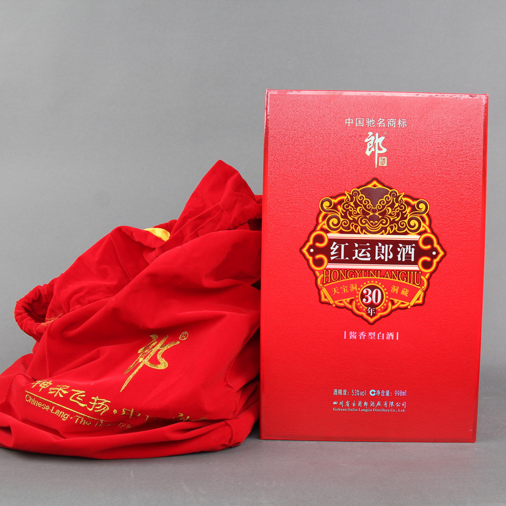 红运郎酒30年 53度 998ml 酱香