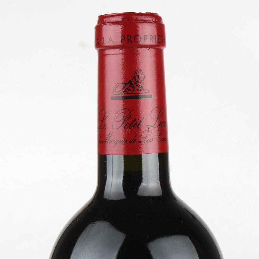 6瓶2011年雄狮庄园副牌干红葡萄酒marquis de las cases