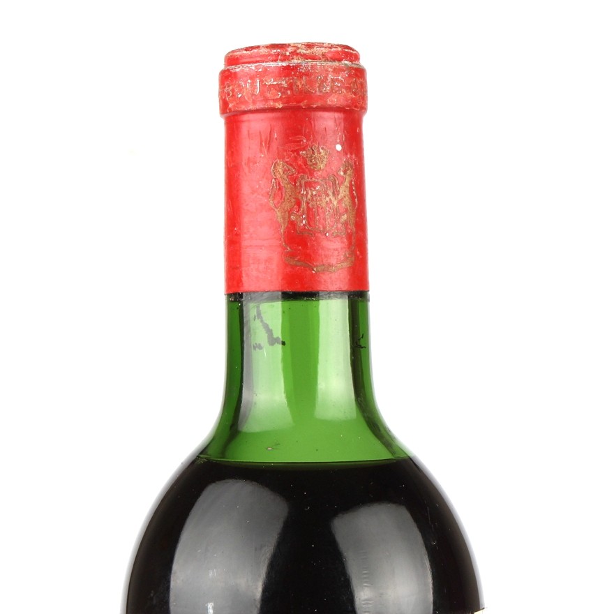 1970年木桐庄园正牌干红葡萄酒chateau mouton rothschild