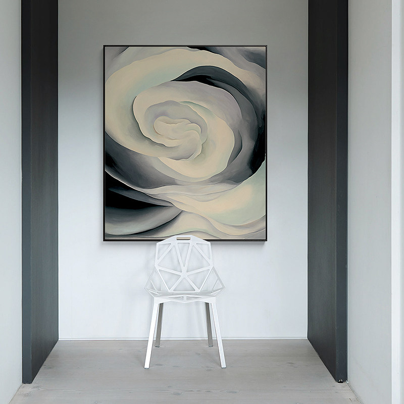 抽象艺术巨幅客厅装饰画办公室走廊玄