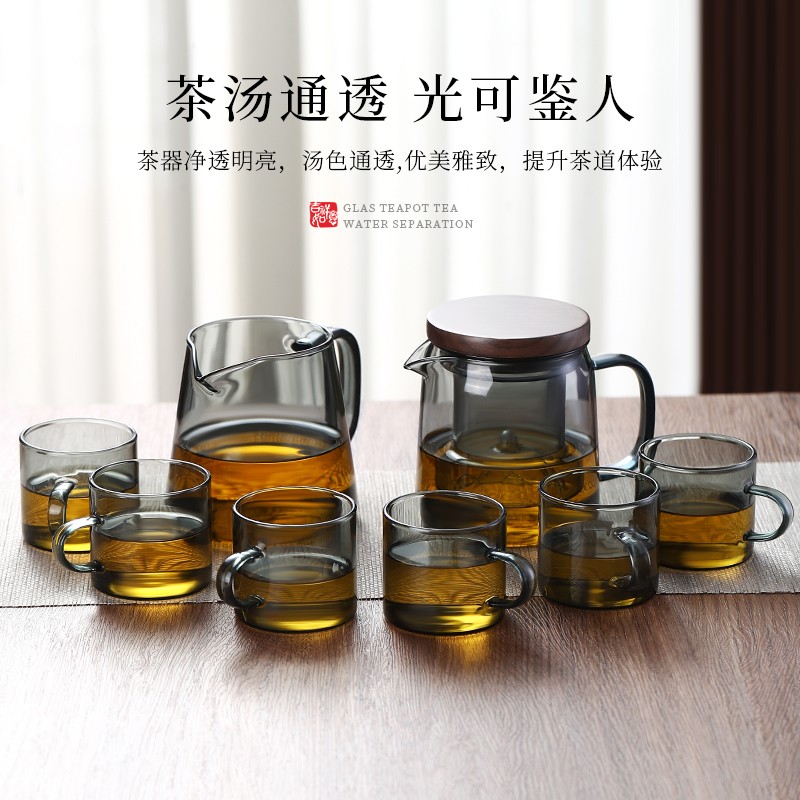 玻璃茶壶泡茶家用耐高温茶具套装20