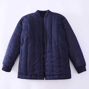 纯棉花手工棉袄 男士冬天加棉上衣 中老年冬季加厚棉服居家保暖服