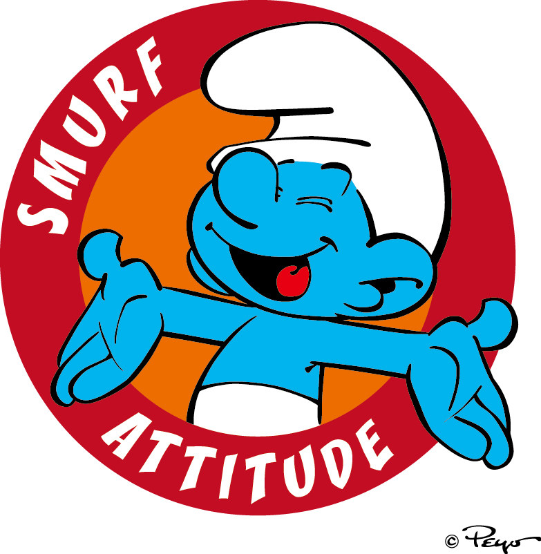 蓝精灵smurfs授权 最天真萌货系列卡通品牌