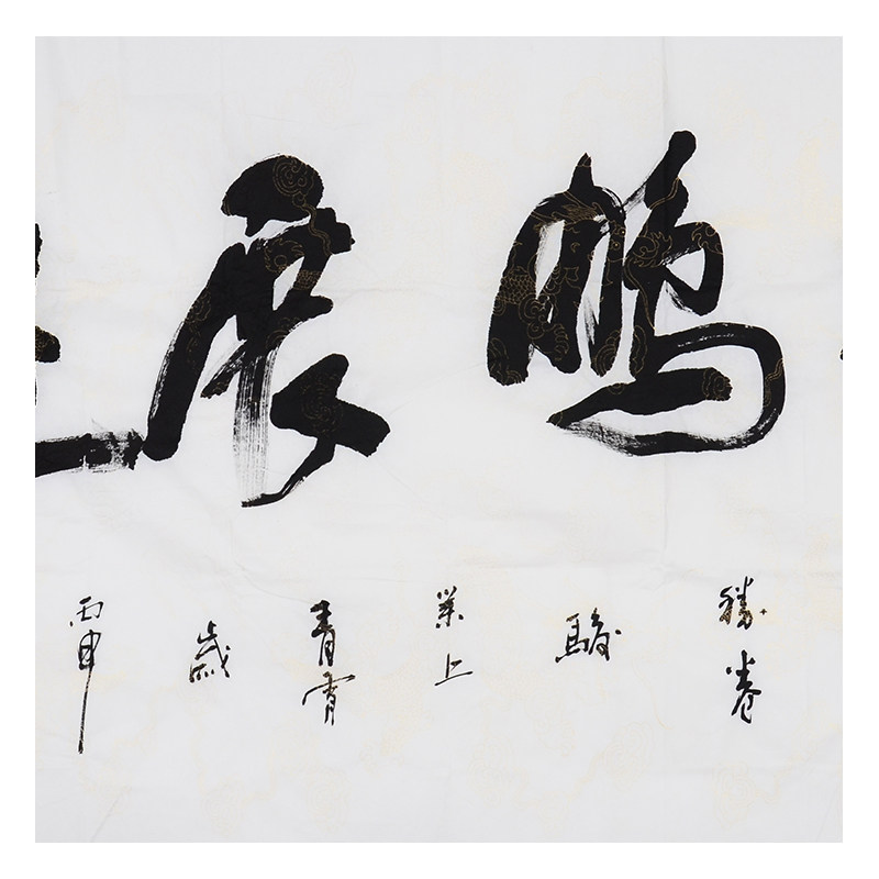 【即刻拍】高亚仑《鲲鹏展翅》中国书法家协会会员