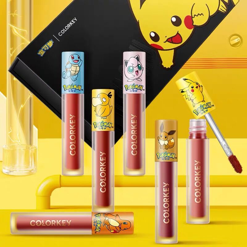 热巴同款colorkey唇釉礼盒珂拉琪口红Hello Kitty套盒正品