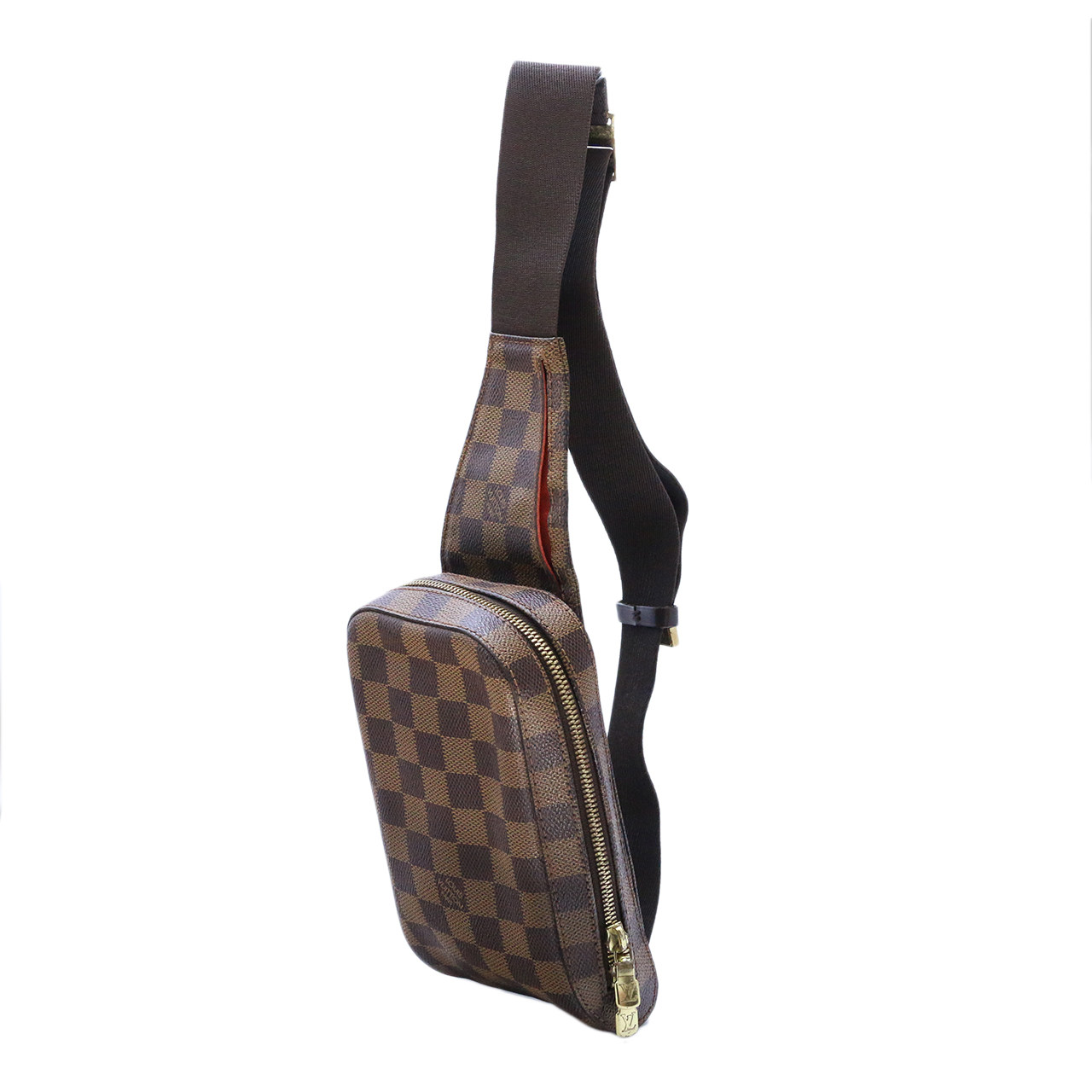 [9.0新]路易威登lv棋盘格男士pu胸包1008