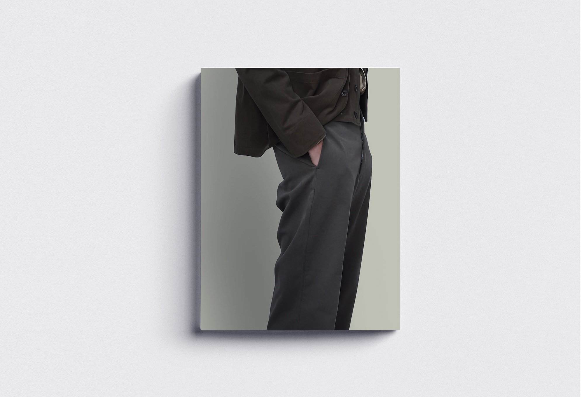 现货 Dublin 18AW Railway Chino Pants 长裤 条纹/橄榄绿在类目 男装, 休闲裤中 - 来自Buy2taobao.com提供专业的淘宝代购服务