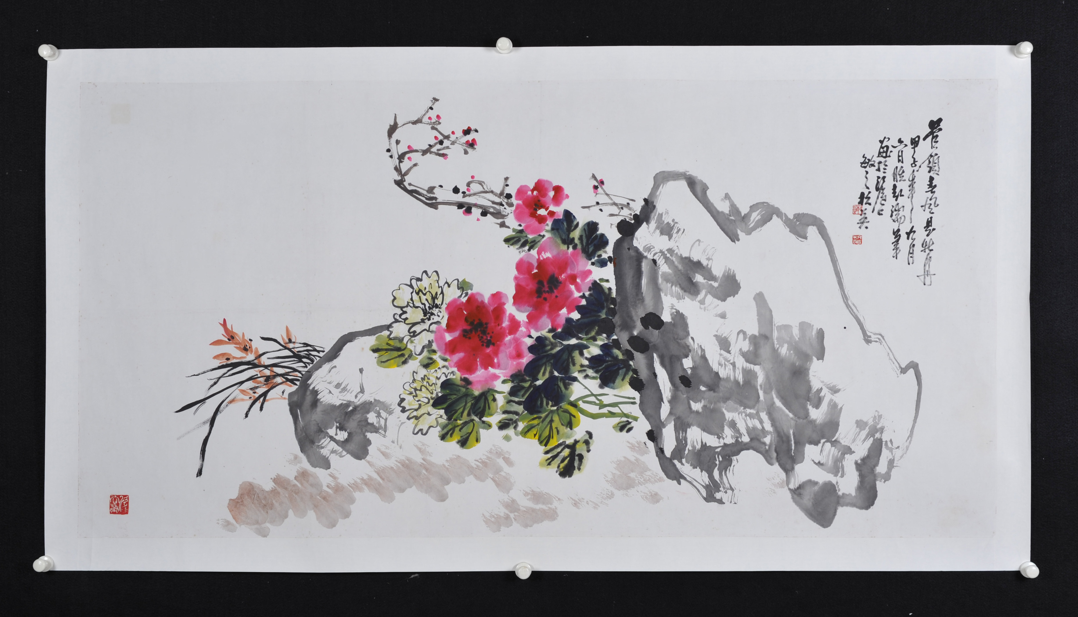 杭英 管领春风是牡丹 - 拍卖