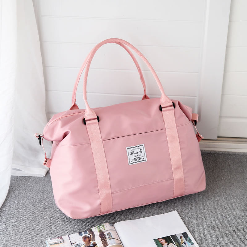 网红短途旅行包女手提包行李包大容量韩版旅游包单肩出差包行李袋