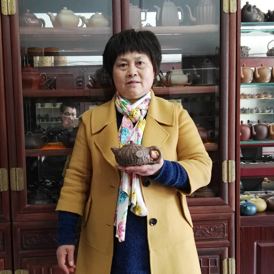 【供春】段泥 全手工制作 成品率低 国家工艺美术员 魏顺妹