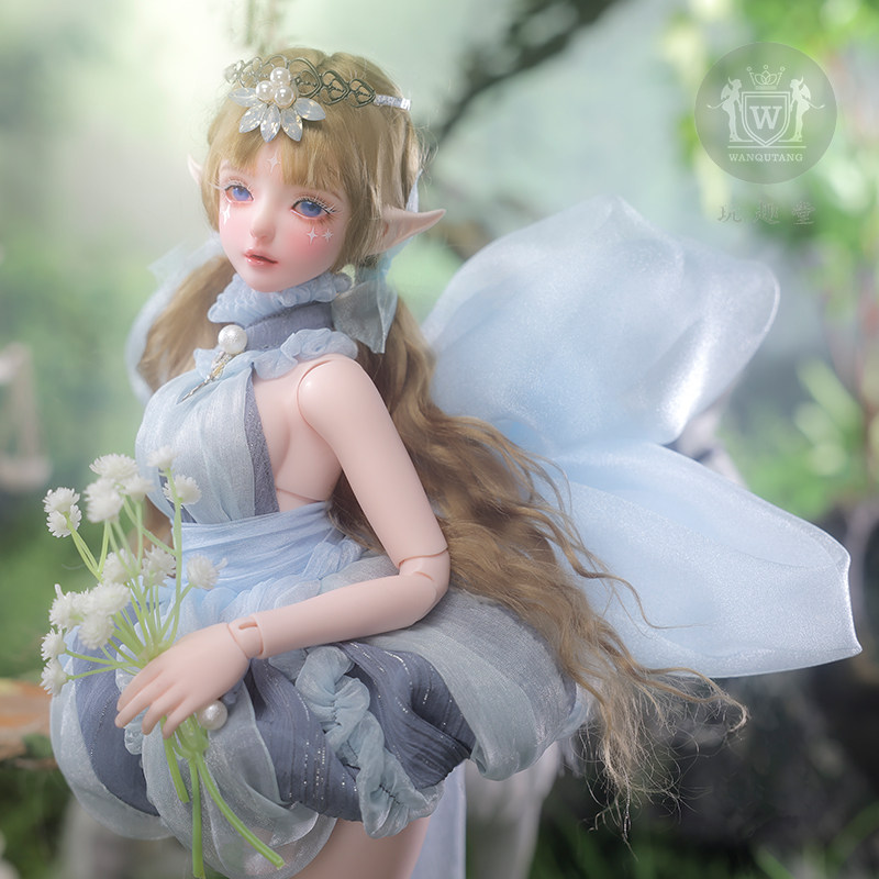 bjd娃娃4分玩偶精灵安关节玩偶纯手工个性化现货娃娃原创正品包邮