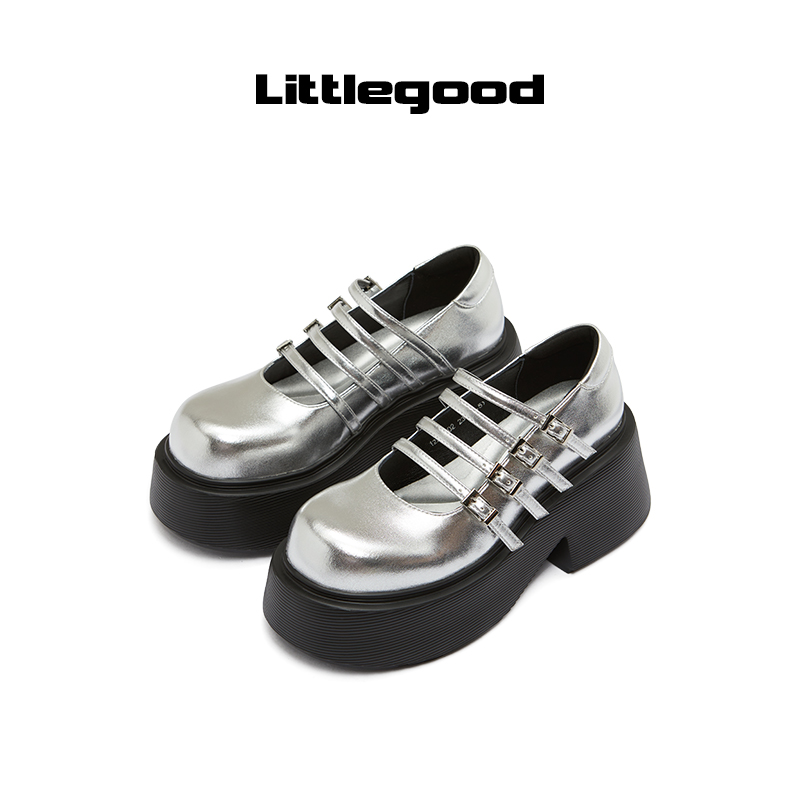 littlegood少女厚底玛丽珍