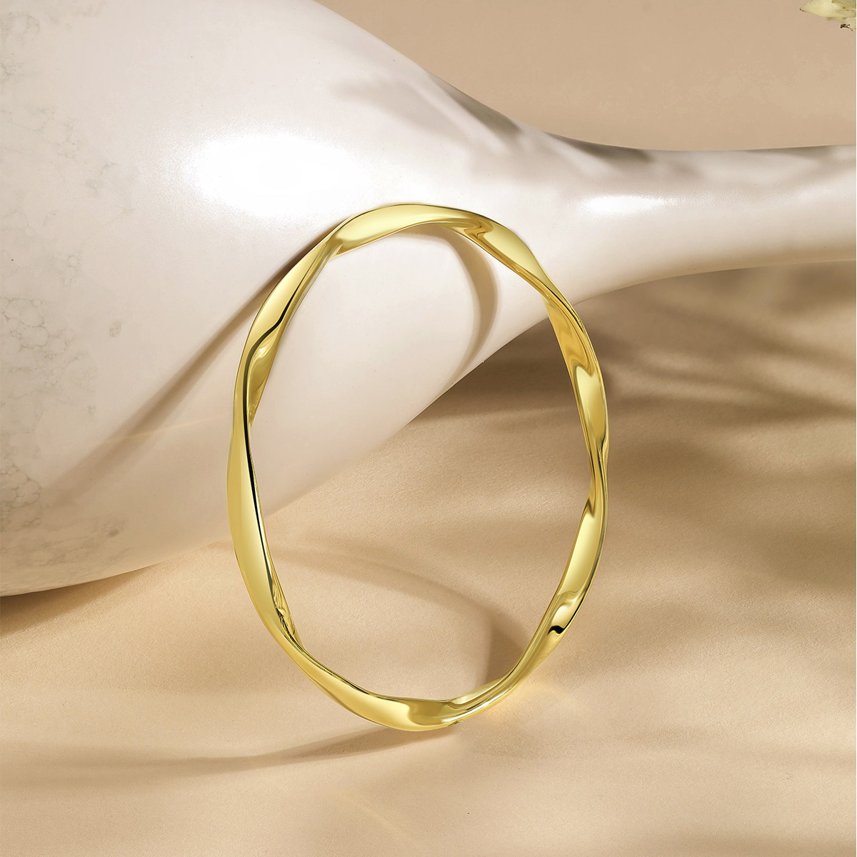 足金999莫比乌斯手镯手饰