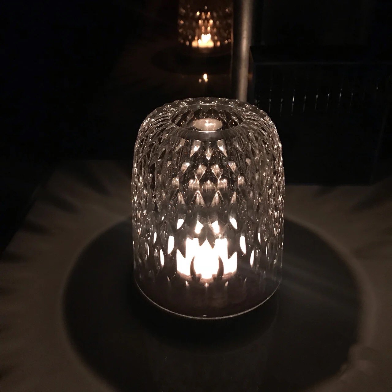 圣路易saintlouis水晶玻璃烛台祖马龙香薰蜡烛水晶灯礼品