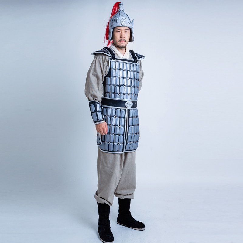 成人古代将军男武士盔甲秦始皇兵马俑寻秦记古装战甲秦朝战服铠甲