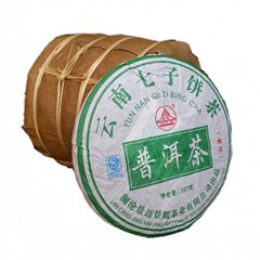 2011年景迈大叶种茶普洱茶生茶陈年七子饼茶云南老茶357g清仓包邮