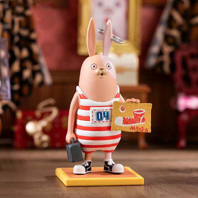 逃亡兔出狱大冒险系列盲盒越狱兔子周边玩具手办公仔模型摆件礼物