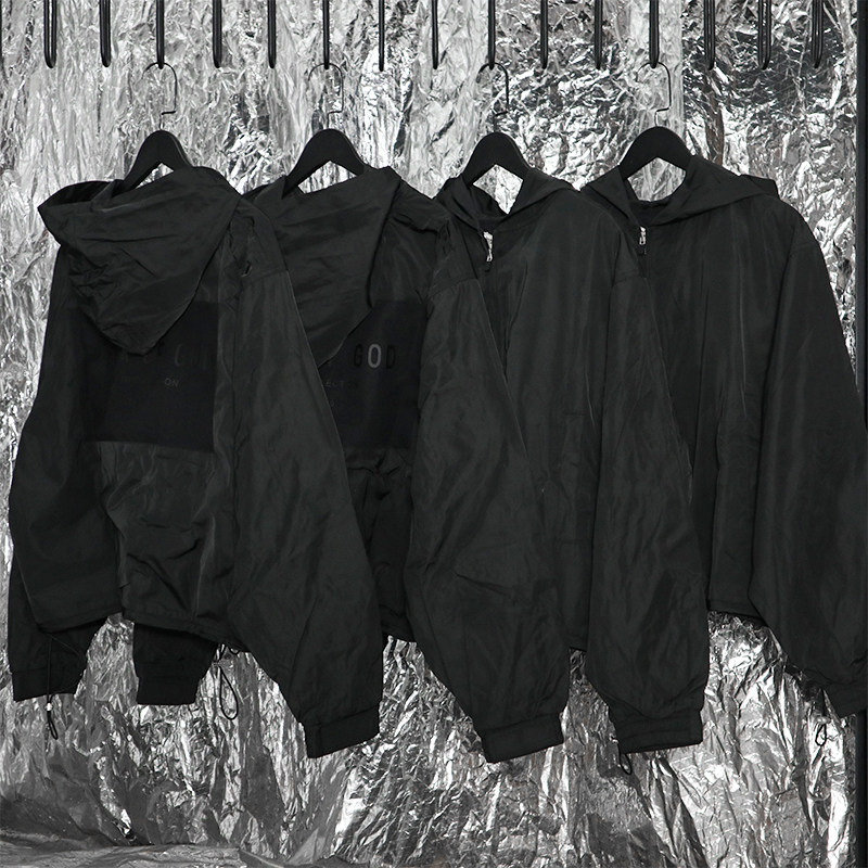 fogfearofgod夹克硅胶贴布美潮高街嘻哈宽松外套5th主线第五季