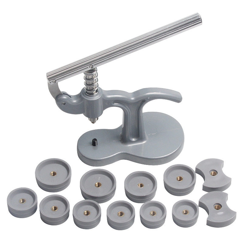 台式手表压盖机械手表钟表压盖器石英表换电池修表工具套装包邮