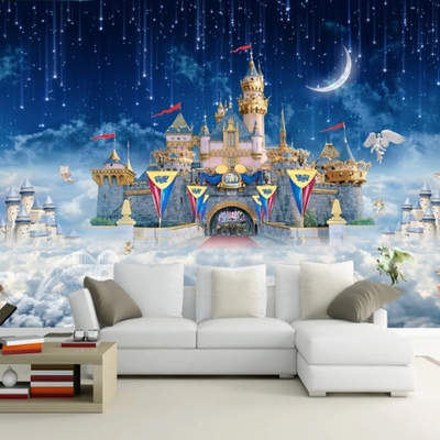 城堡墙纸梦幻图片