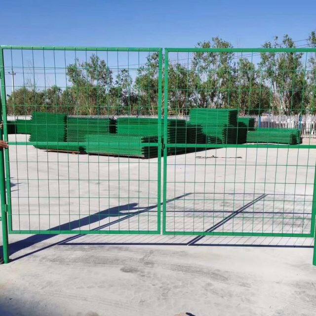 高端公路护栏网门框架护栏x网门车边隔离门网双间丝护栏奢华