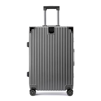 高端箱学生万0箱铝框旅行箱v拉向轮2杆寸男女手提登机箱24密奢华